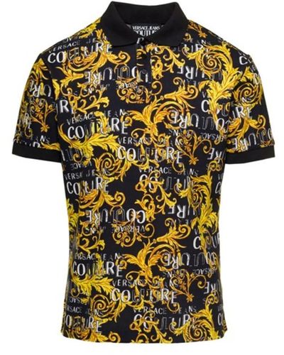 Versace Jeans Couture Polo Shirts - Gelb