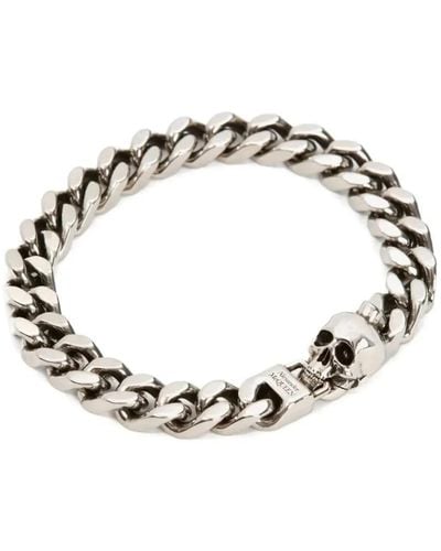Alexander McQueen Bracelets - Metallic