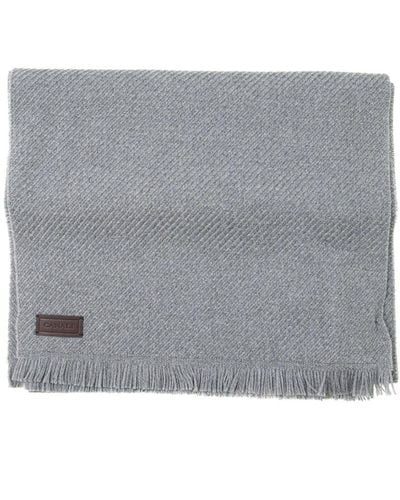 Canali Winter Scarves - Gray