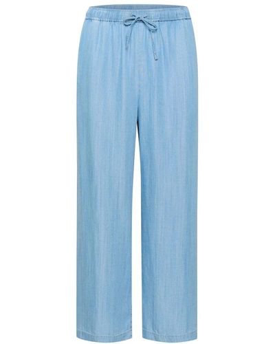 Part Two Straight Trousers - Blue