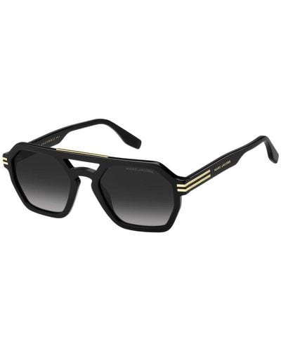 Marc Jacobs Schwarze/grau getönte sonnenbrille