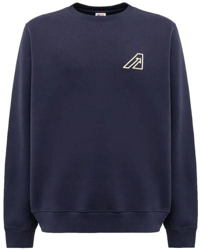 Autry Icon crew neck sweatshirt navy - Blu