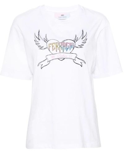 Chiara Ferragni T-Shirts - White