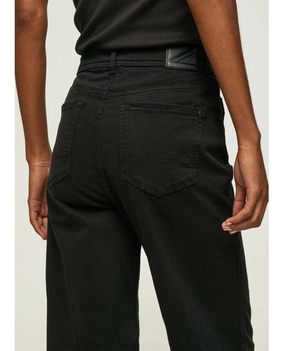 Pepe Jeans Wide Trousers - Black