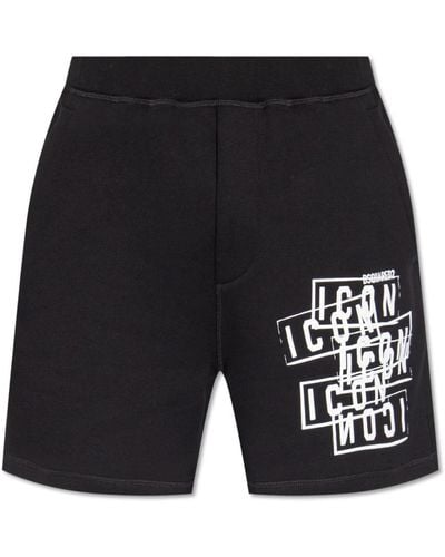 DSquared² Shorts > short shorts - Noir