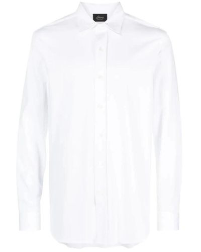 Brioni Formal Shirts - White