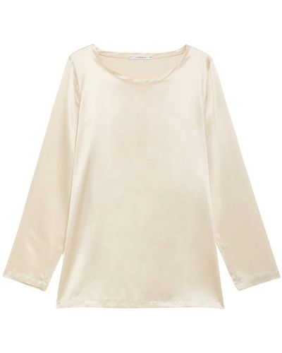 Maliparmi Colección de blusas elegantes para mujeres - Neutro