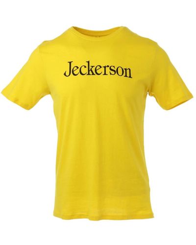 Jeckerson T-Shirts - Yellow