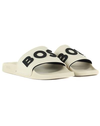 BOSS Shoes > flip flops & sliders > sliders - Neutre