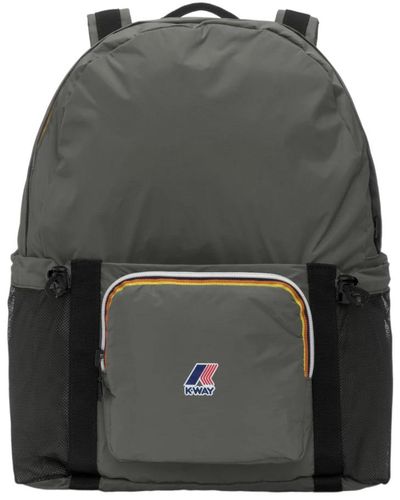 K-Way Backpacks - Grey