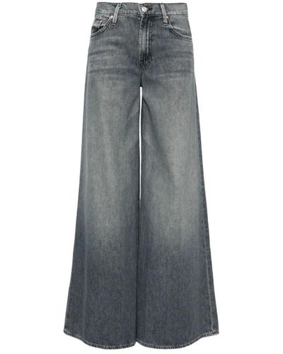 Mother Blaue wide leg jeans - Grau