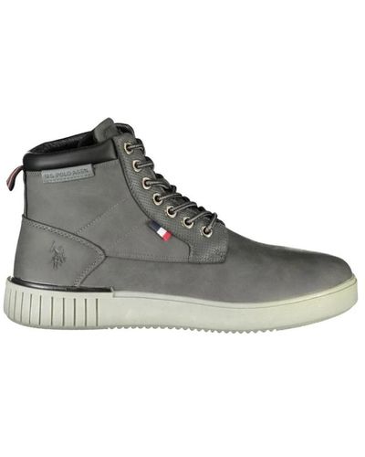 U.S. POLO ASSN. Lace-Up Boots - Gray