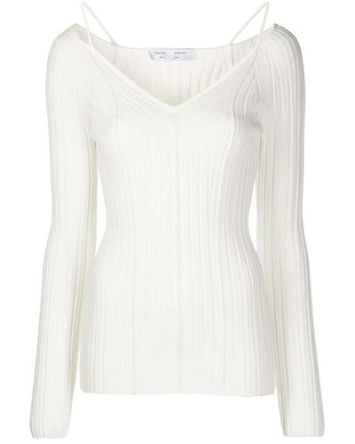 Proenza Schouler Long Sleeve Tops - White