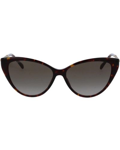Jimmy Choo Accessories > sunglasses - Marron