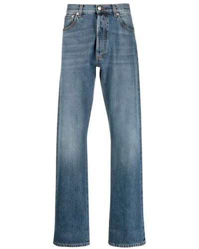 Alexander McQueen Straight Jeans - Blue