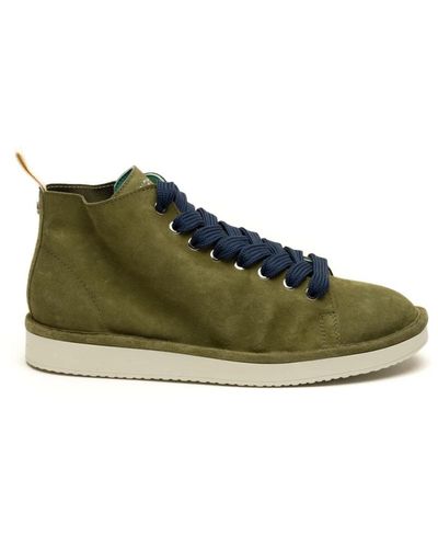Pànchic Lace-Up Boots - Green