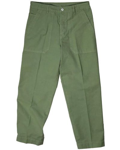 Nine:inthe:morning Trousers > chinos - Vert