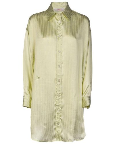 Jucca Stilvolle hemdkleider für frauen - Grün