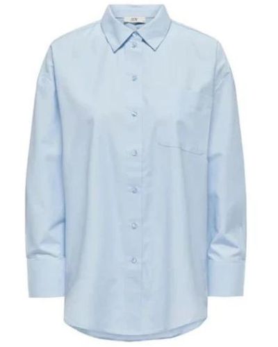 Jacqueline De Yong Blouses & shirts > shirts - Bleu