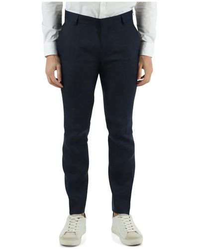 Daniele Alessandrini Slim-Fit Trousers - Blue