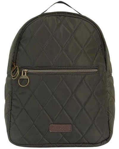 Barbour Zaino donna quilted backpack - Verde