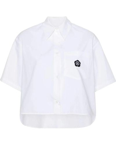 KENZO Short sleeve shirts - Weiß