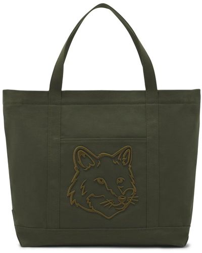 Maison Kitsuné Bags > tote bags - Vert