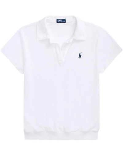 Polo Ralph Lauren Kurzarm terry polo shirt - Weiß