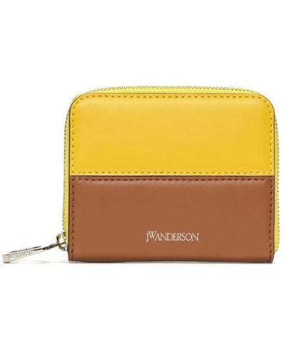 JW Anderson Wallets & Cardholders - Yellow