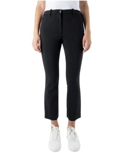 Nine:inthe:morning Cropped Trousers - Black