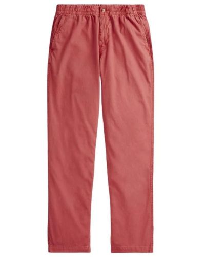 Polo Ralph Lauren Trousers > chinos - Rouge