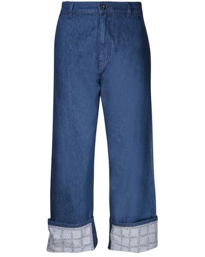 JW Anderson Weite jeans - Blau