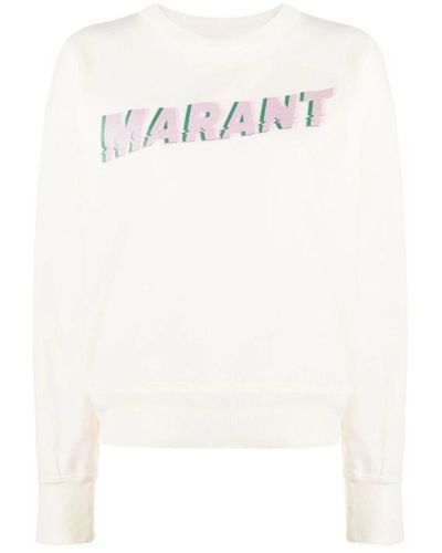 Isabel Marant Vanilla sweatshirt mobyli-gb isabel marant étoile - Weiß