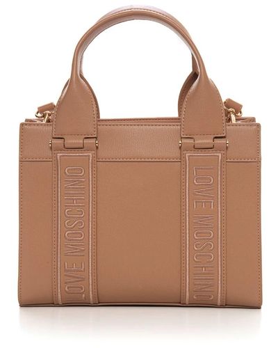 Love Moschino Stilvolle handtasche mit verstellbarem riemen,stilvolle handtasche mit verstellbarem riemen - Braun
