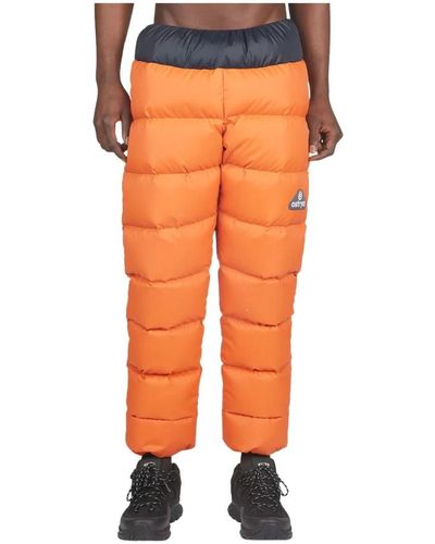 Ostrya Pantaloni da sci trapuntati - Arancione