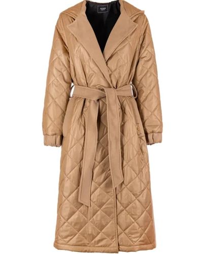 Fracomina Coats > down coats - Marron