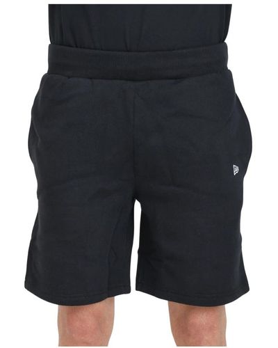 KTZ Schwarze essentials elastische taille shorts - Blau