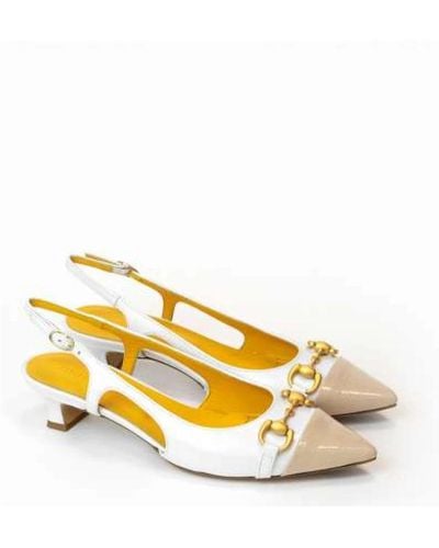Mara Bini Court Shoes - Yellow
