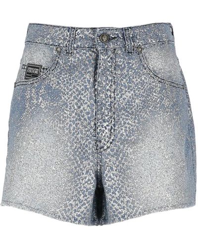 Versace Denim Shorts - Gray