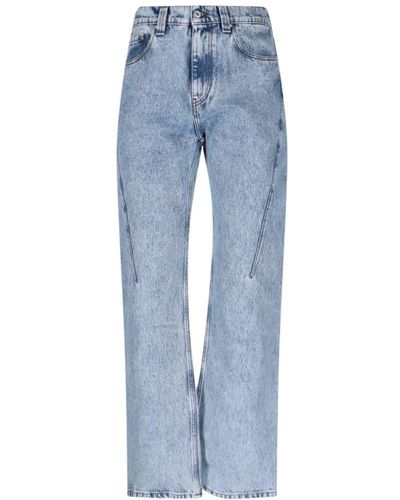 Y. Project Jeans > straight jeans - Bleu