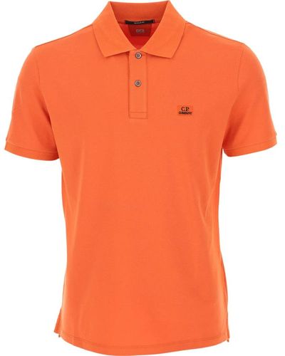 C.P. Company Polo Shirts - Orange