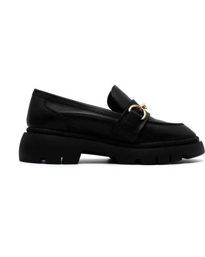 Melluso Shoes > flats > loafers - Noir