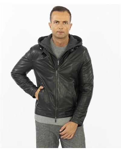 Gimo's Leather Jackets - Black