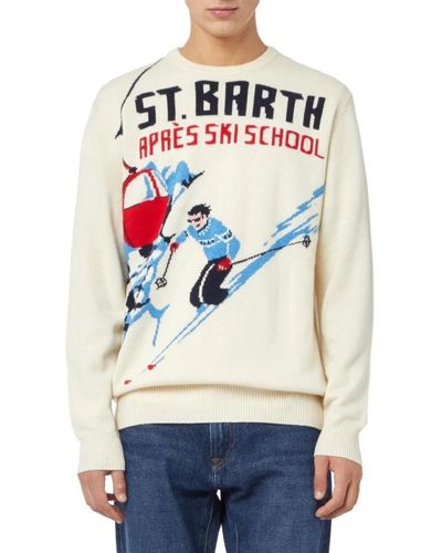 Mc2 Saint Barth Sweatshirts - White