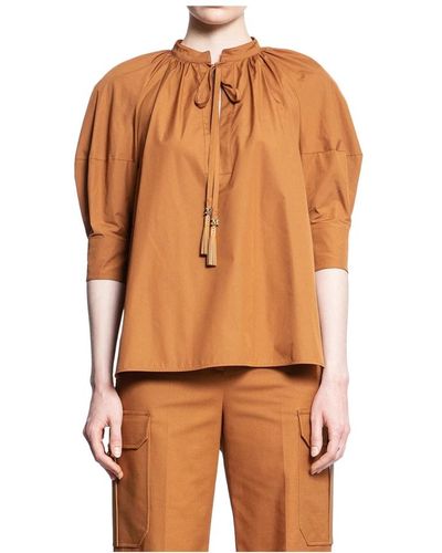 Max Mara Shirts - Naranja