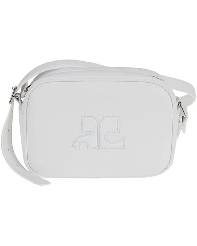 Courreges Cross Body Bags - White