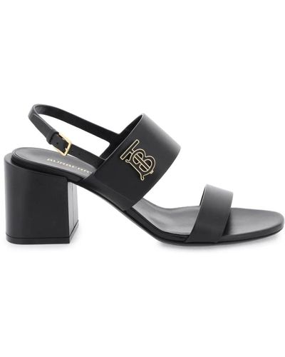 Burberry Shoes > sandals > high heel sandals - Noir