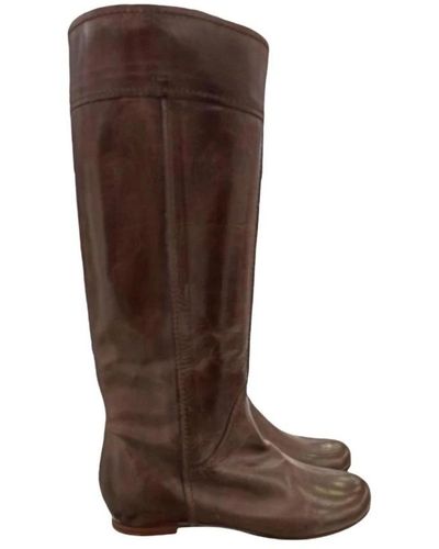 Chloé High Boots - Brown