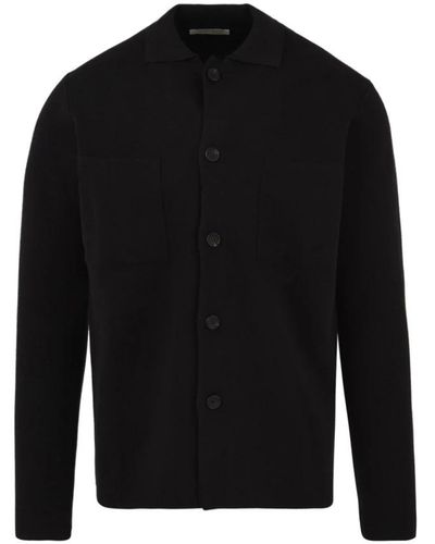 FILIPPO DE LAURENTIIS Light Jackets - Black