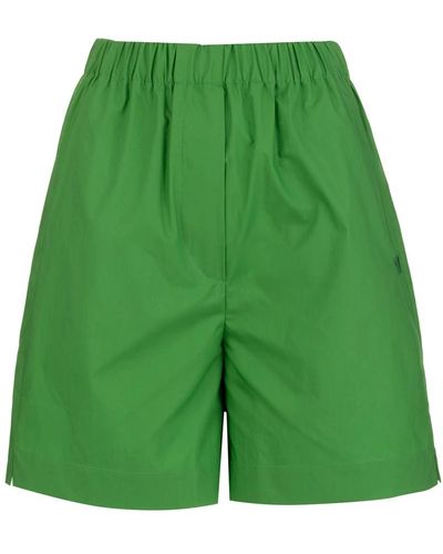 Nanushka Pantalones cortos de megan - Verde